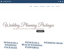 Tablet Screenshot of mywhitesandwedding.com